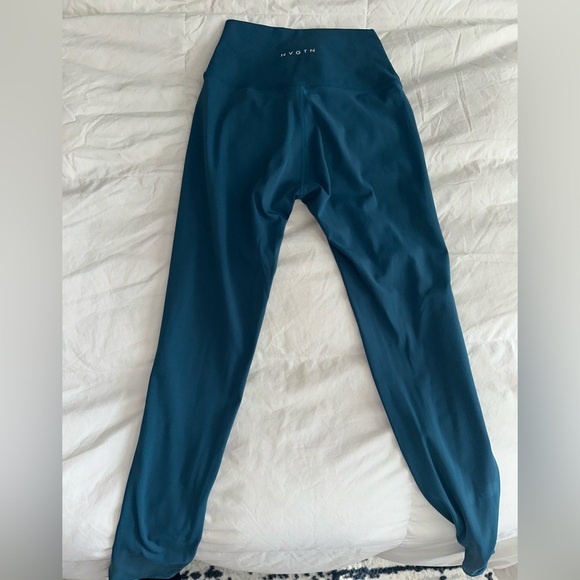 💙 NVGTN High Waisted Workout Leggings | Buttery Soft | Teal | Size M 💙 - Picture 4 of 6